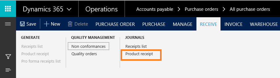 Purchasing Process Flow In Dynamics 365 For Finance & Operations-9
