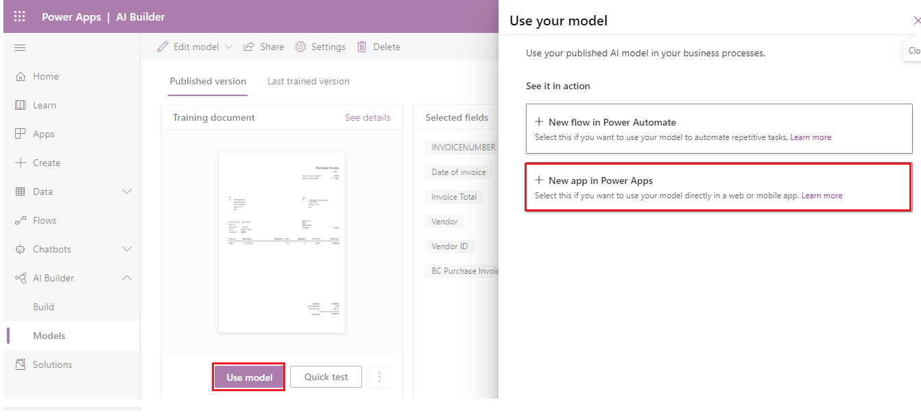 Form Processing Using AI Builder-16