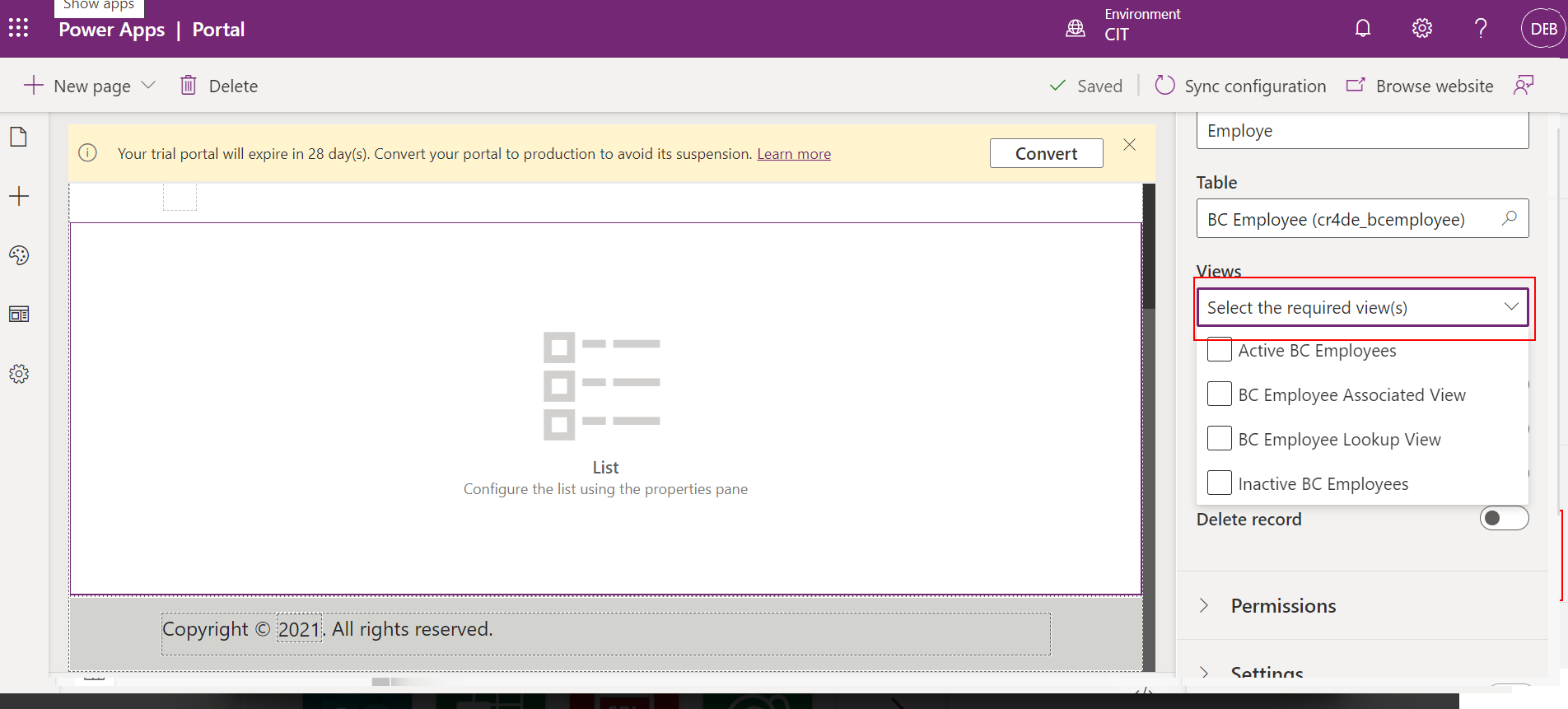 Integrating PowerApps Portal With Business Central using Power Automate-21